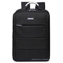 Mochila de escuela mochila de negocios / mochila escolar de diseño impermeable negro y gris popular